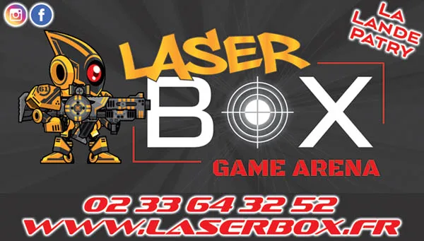 Laser Box à Flers : lasergame pour adultes et enfants, une salle de jeu unique à 25mn de Vire Normandie !
