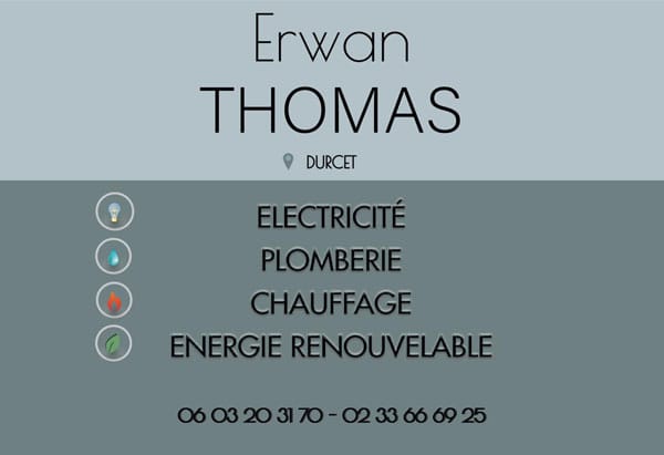 Erwan Thomas Electricité Plomberie Flers Athis La Carneille Durcet