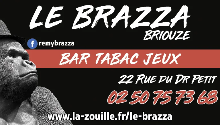 Bar Le Brazza à Briouze, situé à quelques minutes à pieds du Festival Art Sonic
