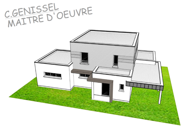 SARL C. Génissel maître d'oeuvre à Athis Val de Rouvre près de Flers pour constructions neuves, rénovations et agrandissements.