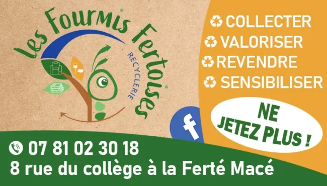 Les Fourmis Fertoises la recyclerie de La Ferté Macé