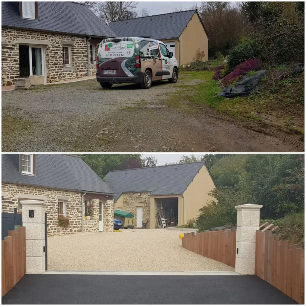 Daniel Moquet Rénovation des espaces extérieurs à Flers.