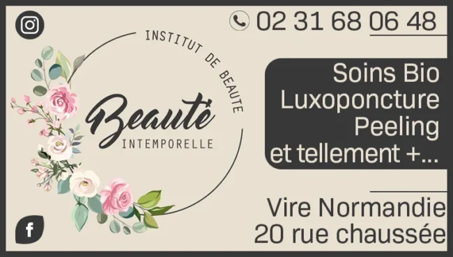 A Vire Normandie, découvrez Beauté Intemporelle, votre institut de beauté spécialiste de la luxoponcture et du peeling. Faites appel à une esthéticienne expérimentée.