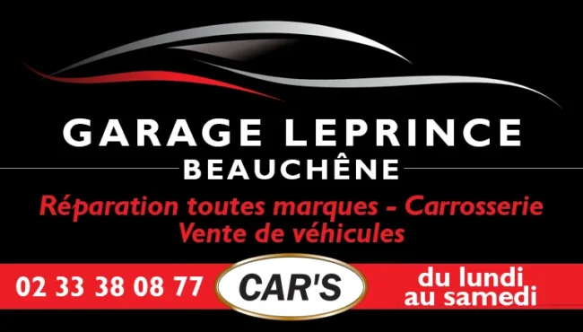 Garage Leprince à Beauchêne : votre garagiste spécialiste de la réparation toutes marques, la carrosserie et la vente de véhicules