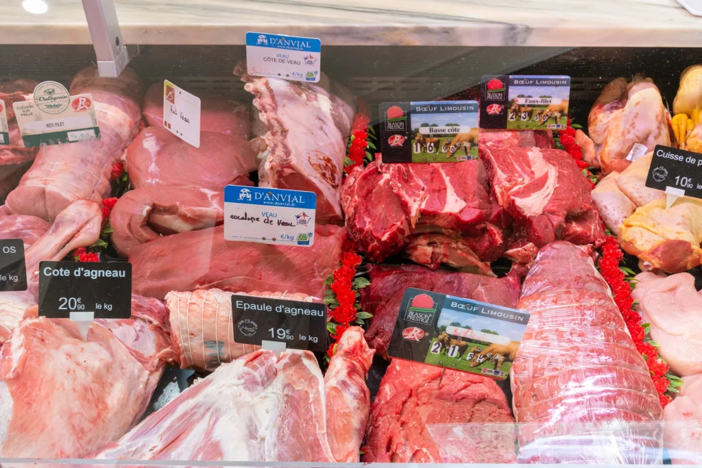 Charcuterie artisanale à La Sauvagère chez Carré Clément