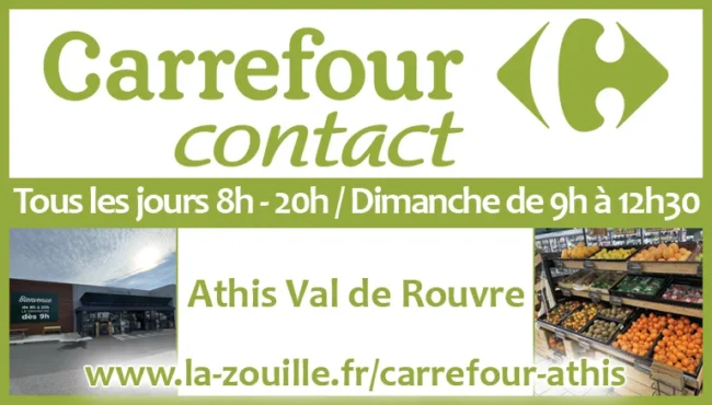 Carrefour Contact à Athis de l'Orne, supermarché de proximité