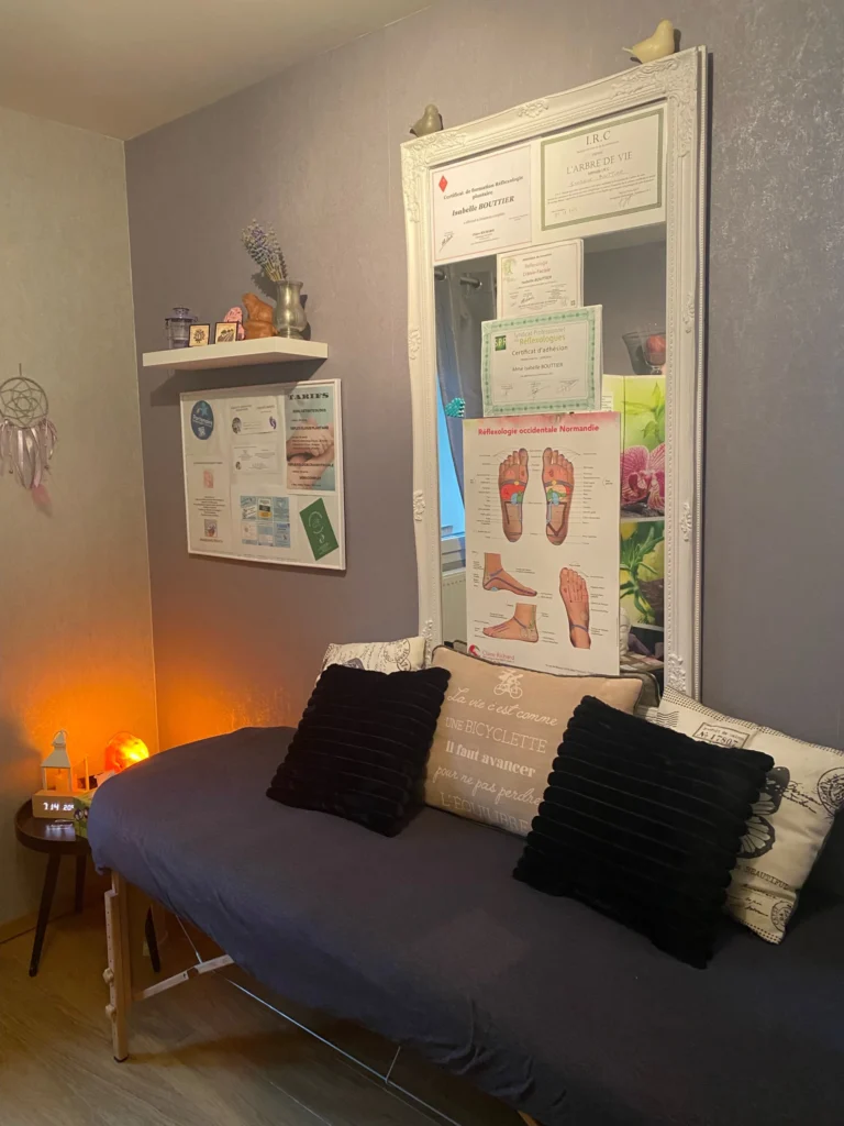 Isabelle Bouttier, réflexologue spécialiste de la réflexologie plantaire à Falaise
