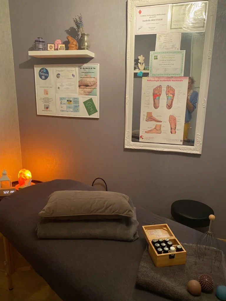 Isabelle Bouttier, réflexologue spécialiste de la réflexologie plantaire à Falaise
