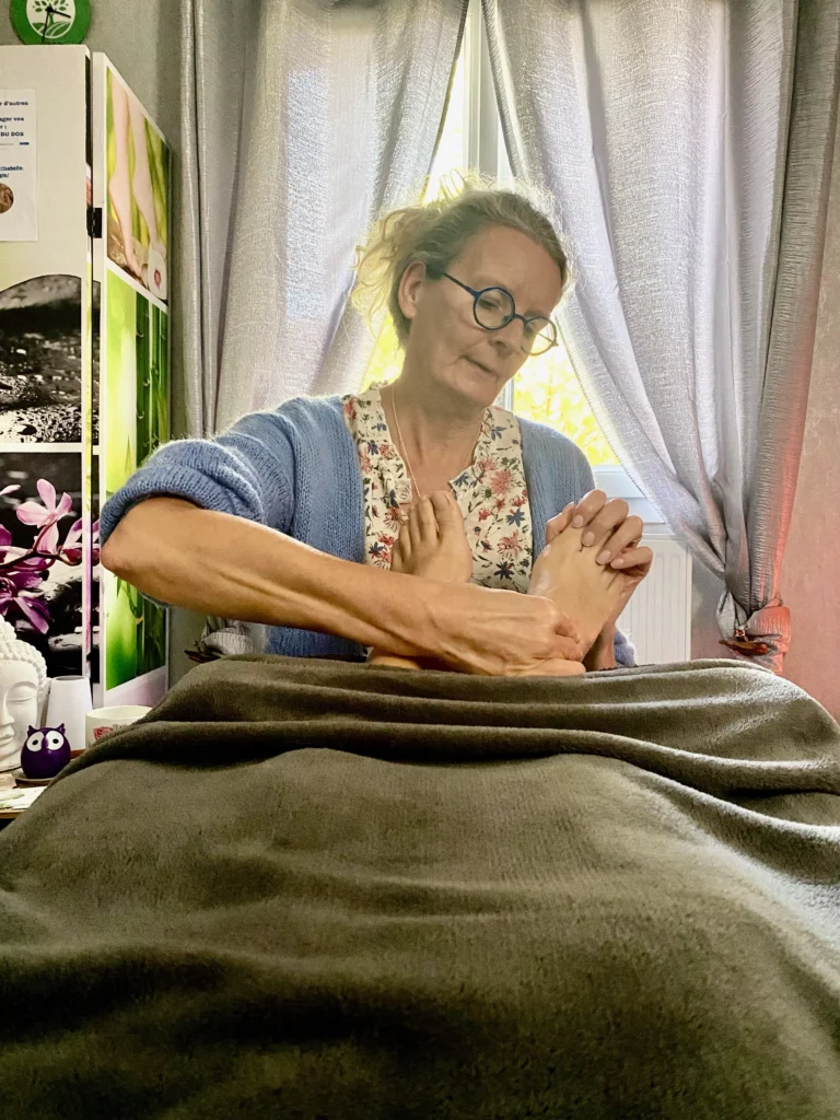 Isabelle Bouttier, réflexologue spécialiste de la réflexologie plantaire à Falaise