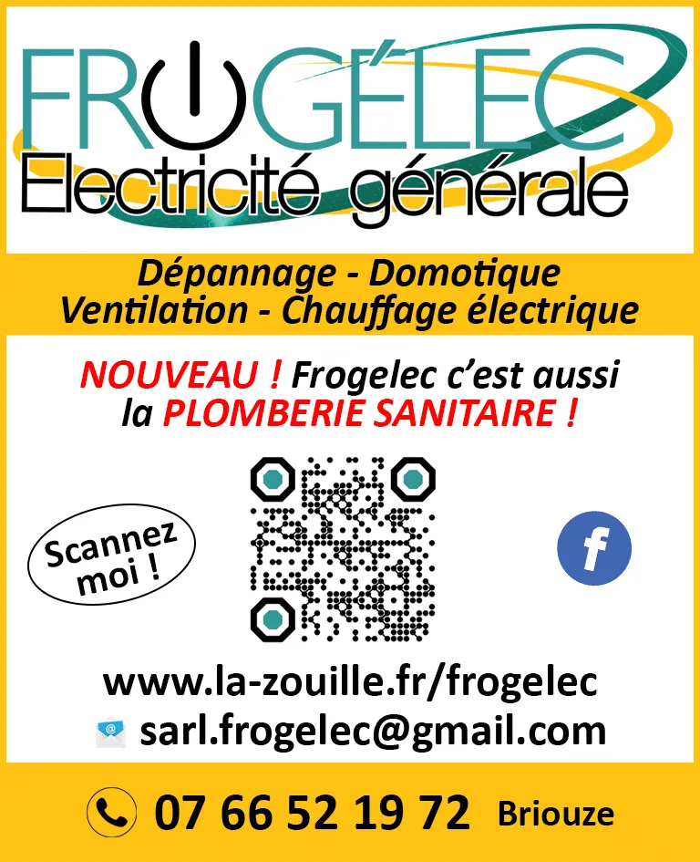 Frogelec : plomberie chauffage et électricité pour les particuliers à Briouze