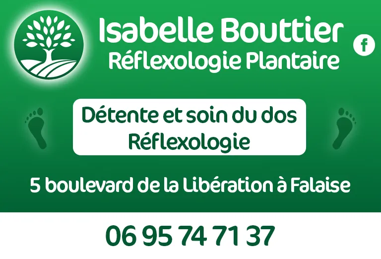 Isabelle Bouttier, réflexologue spécialiste de la réflexologie plantaire à Falaise