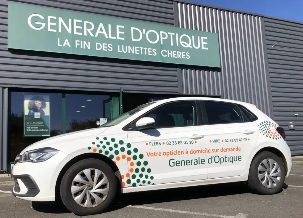 Générale d'Optique à Vire c'est le service à domicile pour votre vision