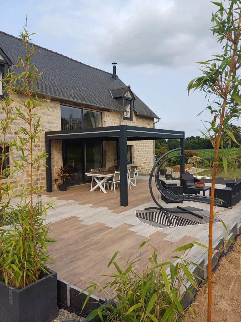 Daniel Moquet Relooking d'allées et terrasses à Flers.