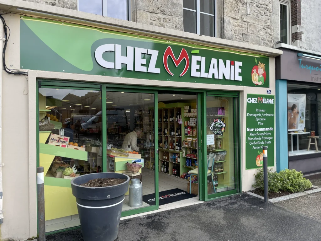 Sélection d'épicerie fine à l'épicerie Chez Mélanie à Écouché les Vallées