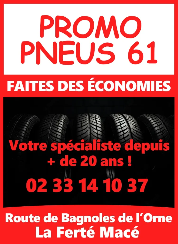 Promo Pneus 61 à La Ferté Macé
