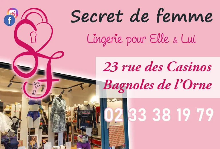 Lingerie femme et homme à Bagnoles de l'Orne : Secret de Femme