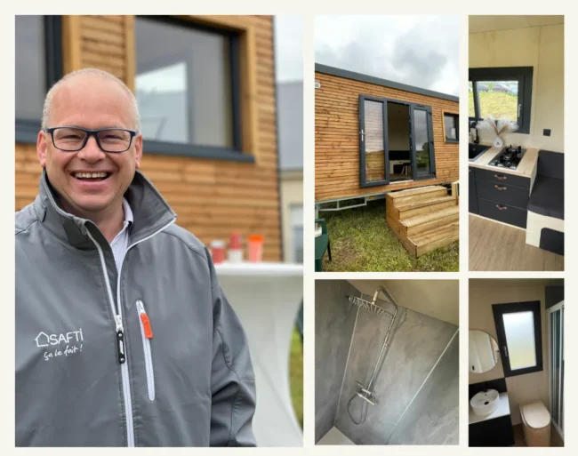 Découvrir l'intérieur d'une Tiny House à Flers conçue par Olivier Mare