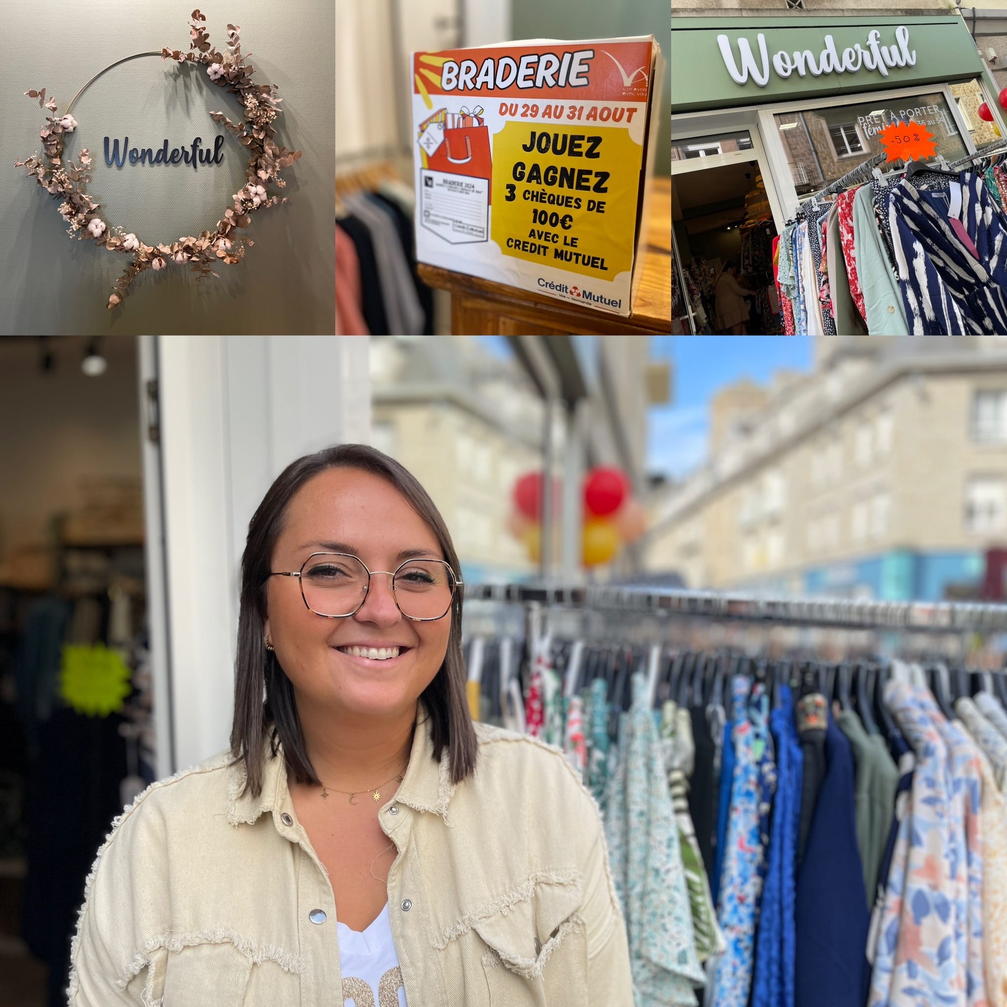 Wonderful Vire : la boutique de vêtements viroise fait sa braderie