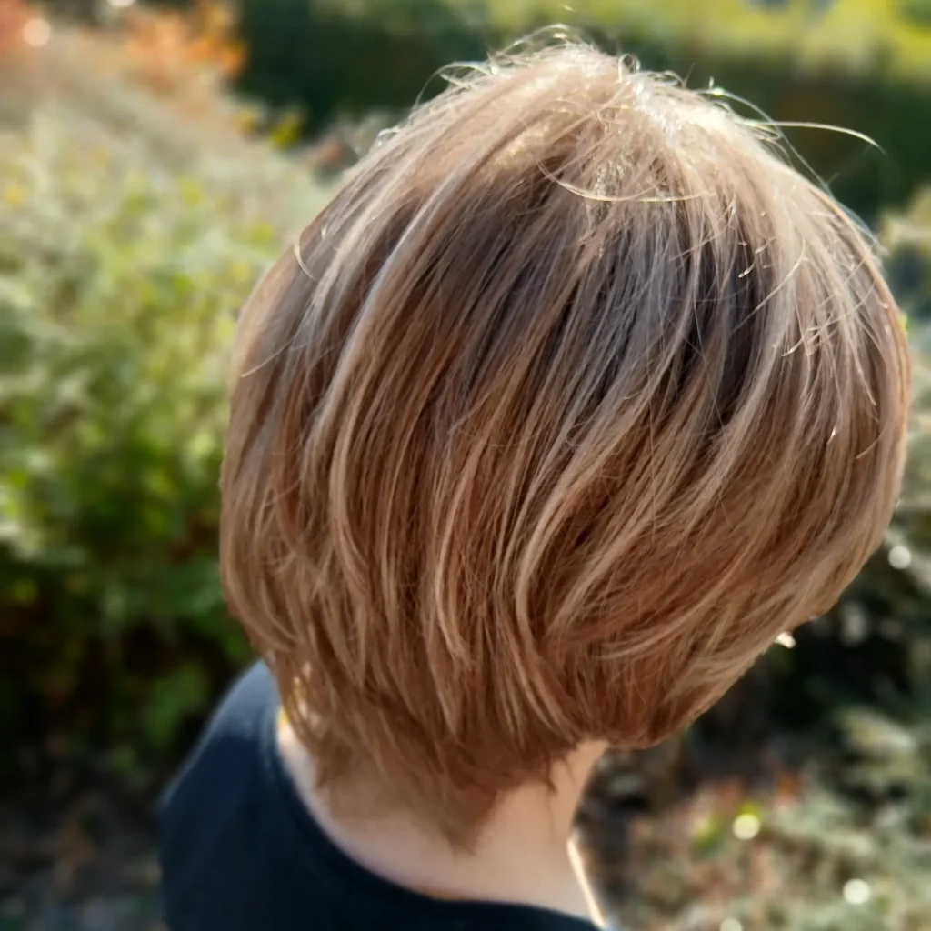 Prothèse perruque capillaire au salon de coiffure Art et Couleurs à Falaise