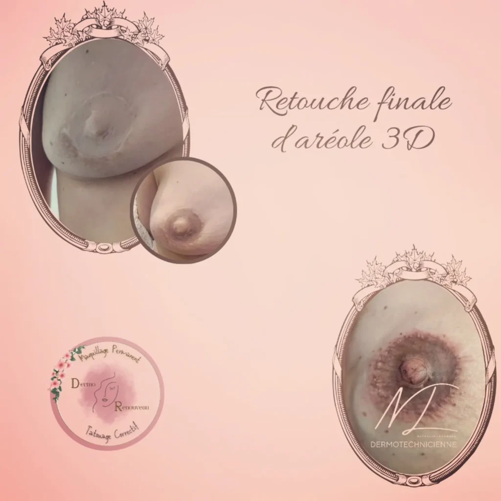 Dermo renouveau à Falaise correction des cicatrices et reconstruction des aréoles