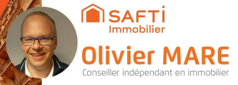 Olivier Mare, réseau SAFTI Immobilier, conseiller immobilier spécialisé sur Flers et Athis Val de Rouvre