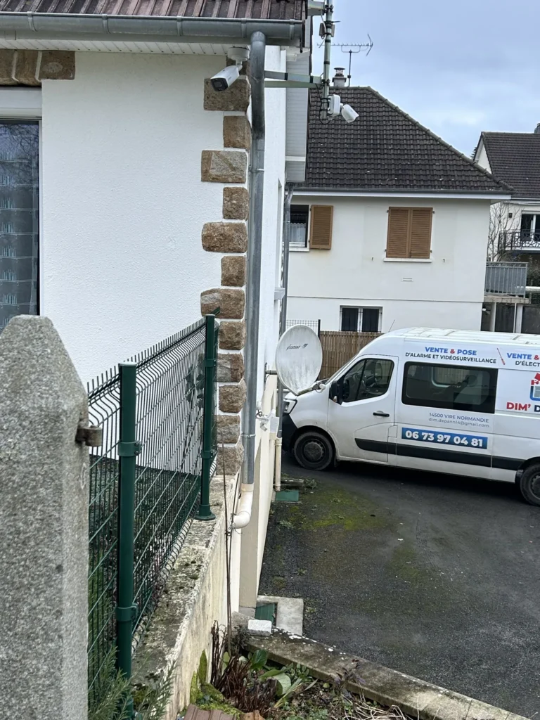 Caméra haute définition Dahua commerce Dim Dépann Tinchebray Bocage